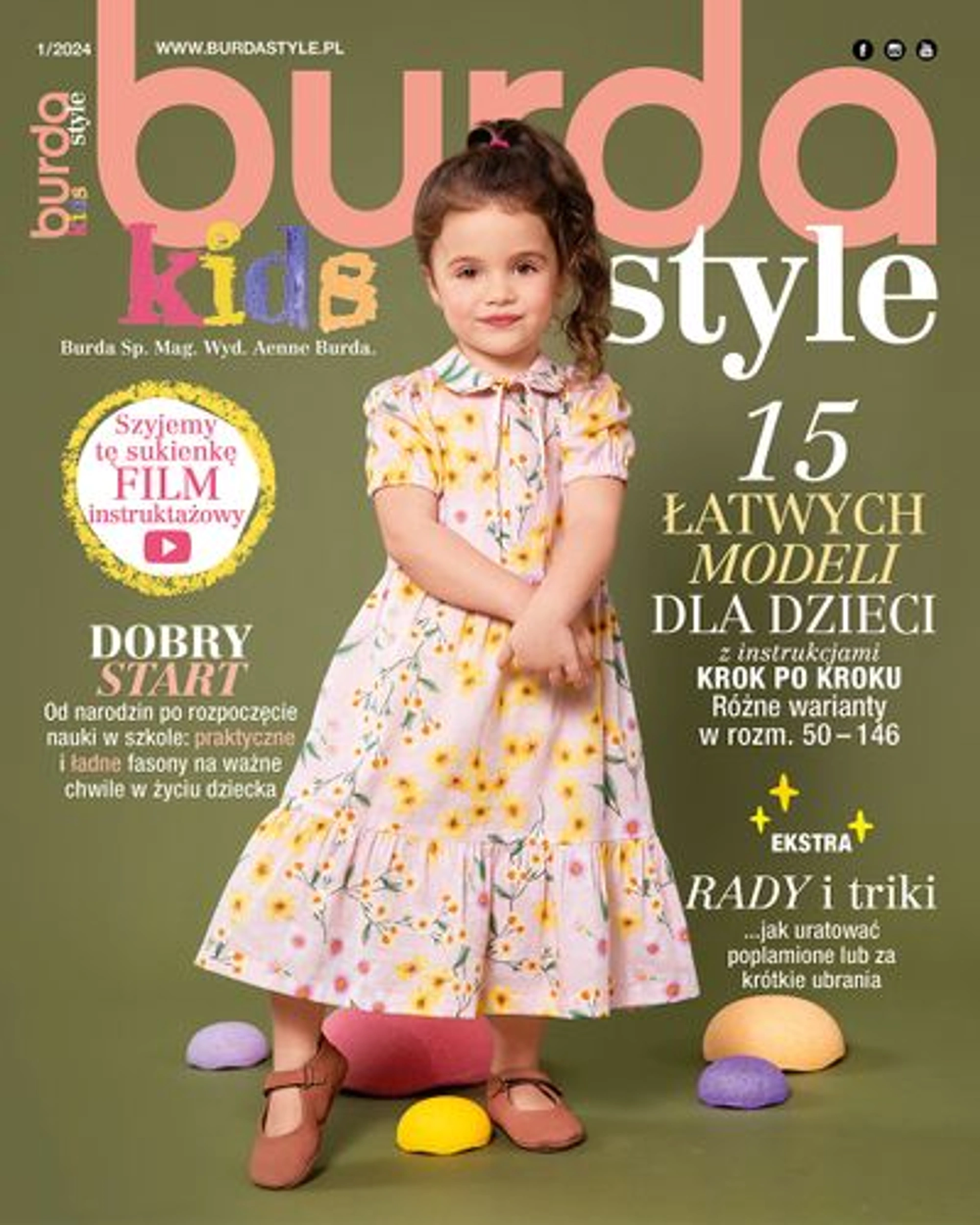 burda style Kids janvier/2024 zineb