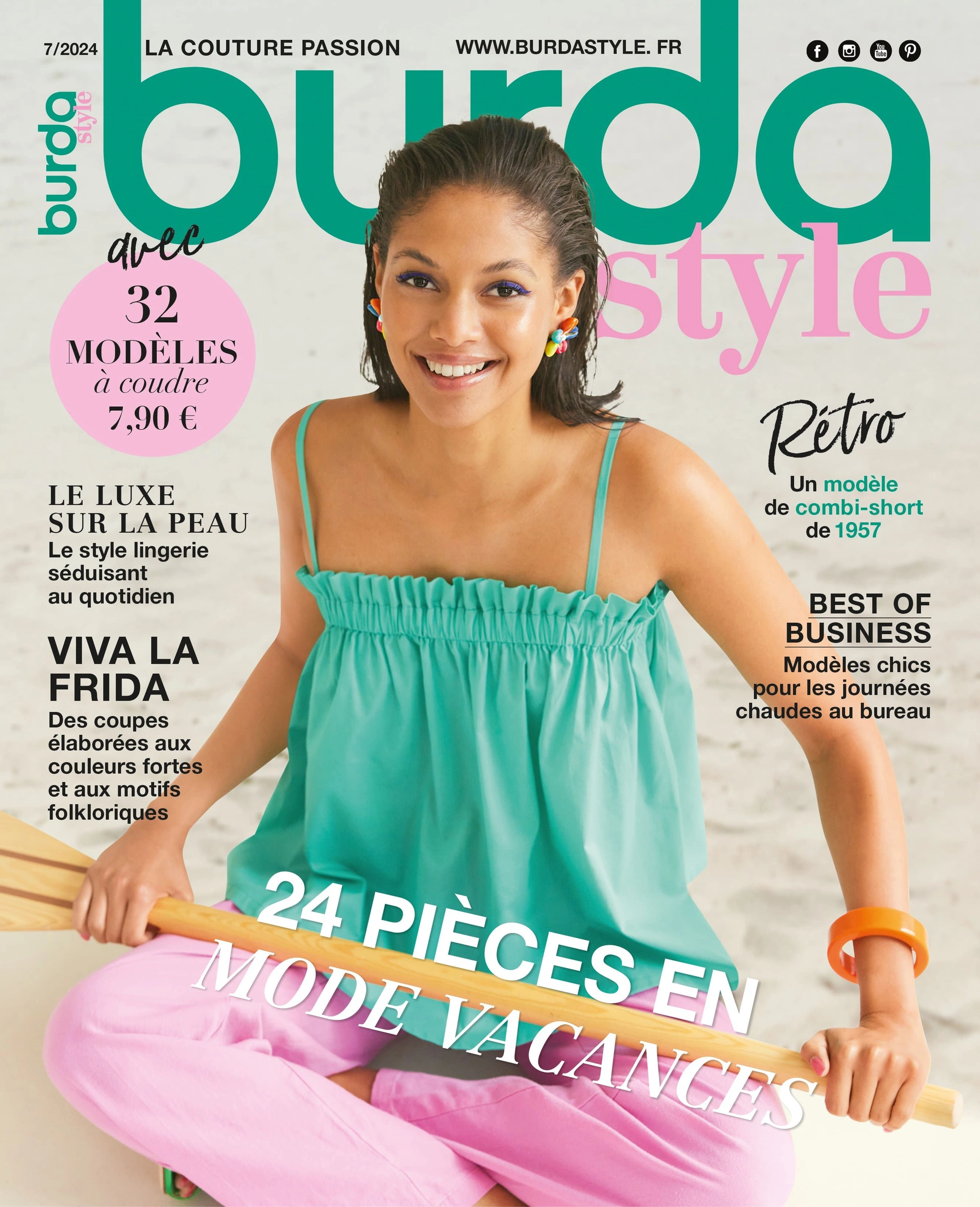 Burda Style Juillet 2024 zineb